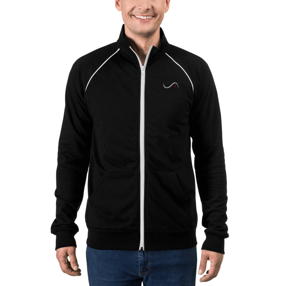 Men's Piped Fleece Jacket