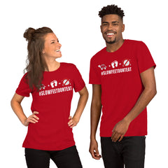Slow feet Don't Eat Short-Sleeve Unisex T-Shirt